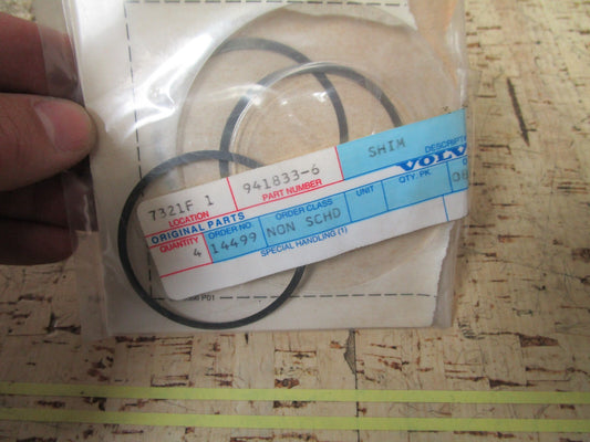 *NEW OEM* (LOT OF 3) 0810 Volvo Penta Shim 941833-6