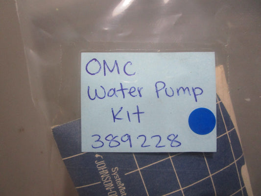 *NEW OEM* 0810 OMC Johnson Evinrude Water Pump Kit 389228 0389228