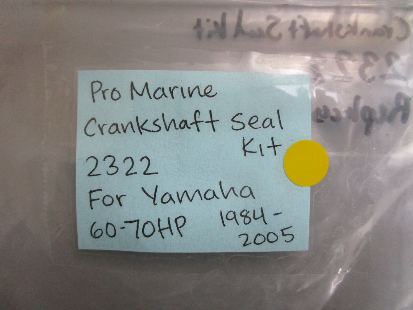 *NEW* 0810 Pro Marine Crankshaft Seal Kit 2322 For 1984-2005 Yamaha 60-70HP
