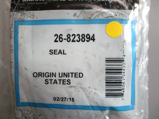 *NEW OEM* 0750 Mercury Quicksilver SEAL 26-823894
