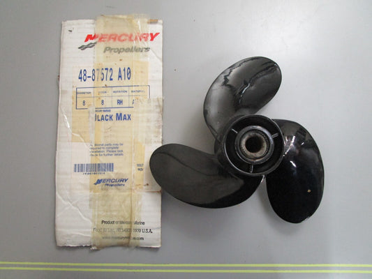 *NEW OEM* 0820 Mercury Black Max 5-8HP RH 8×8 Propeller 48-87572A10