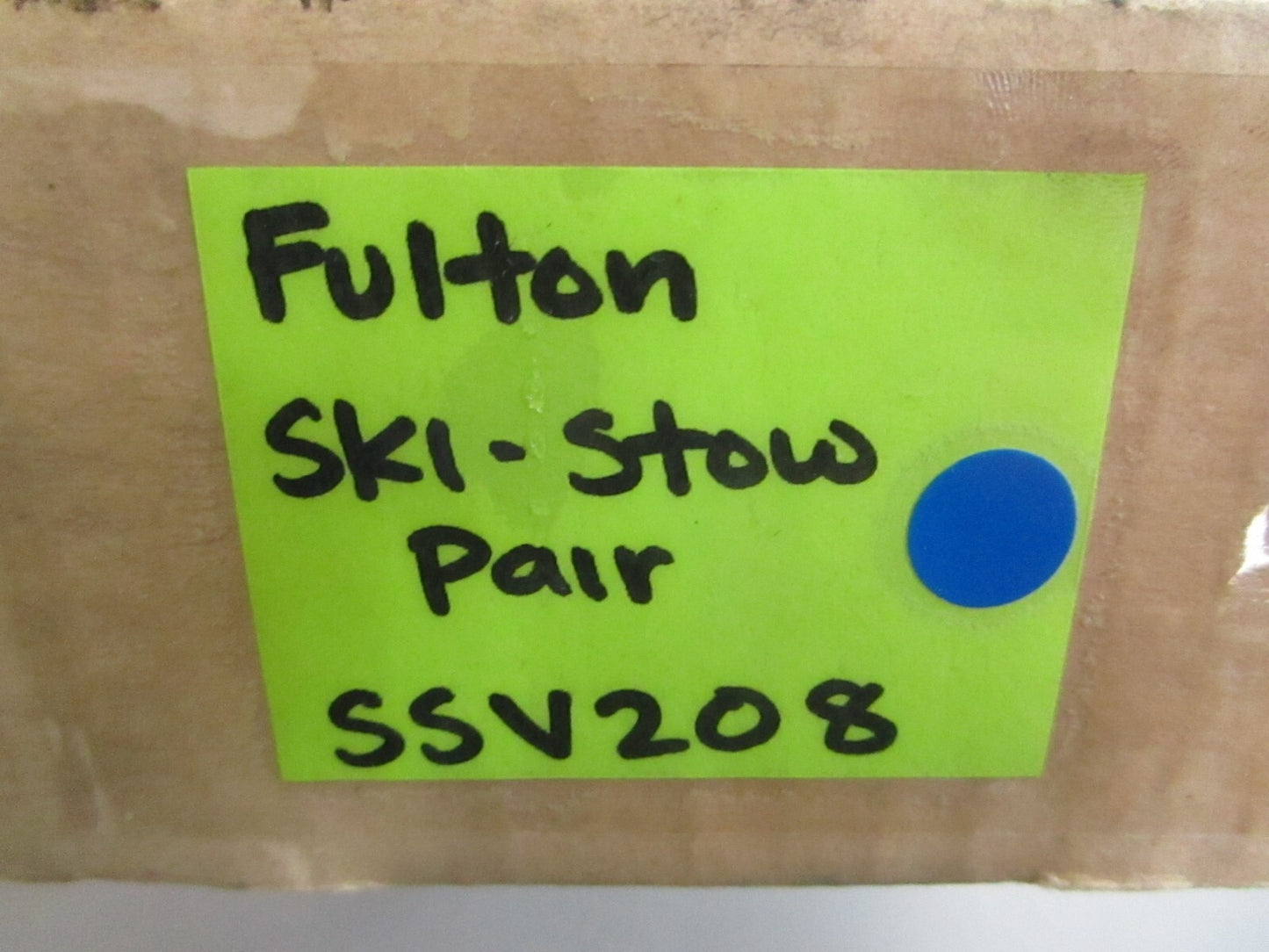 *NEW* 0820 Fulton Ski-Stow Pair SSV208