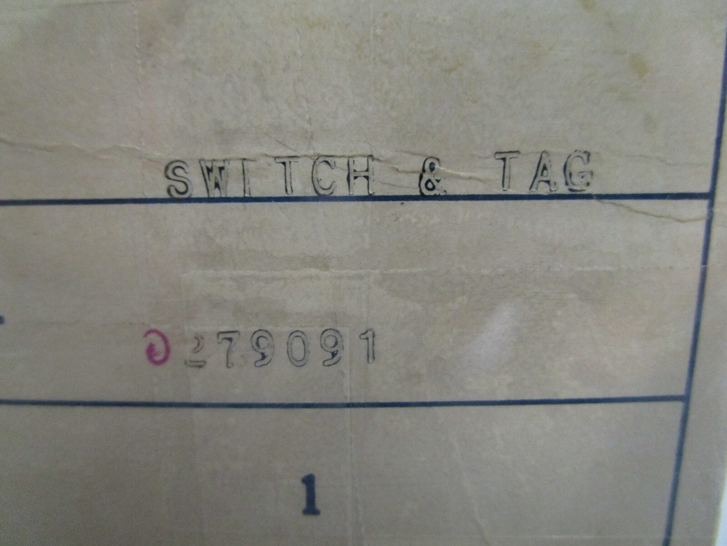 *NEW OEM* 0820 OMC Johnson Evinrude Selector Switch Ay 279091 0279091