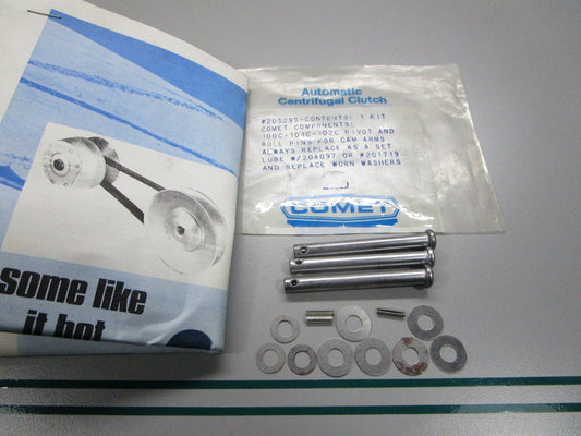 NEW 205299 Comet Pivot & Roll Pin Kit 0810