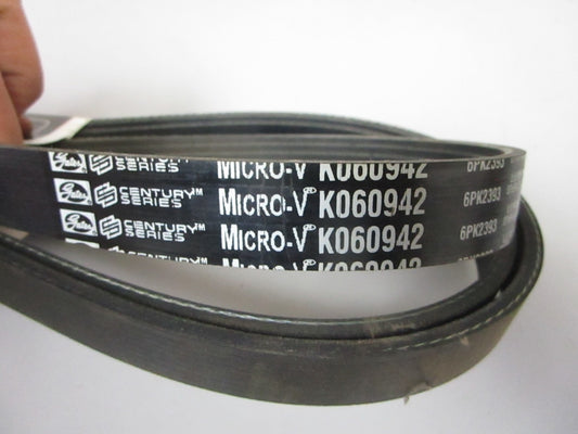 NEW K060942 Gates Micro-V 13/16" x 94 ¾" Serpentine Belt 0720