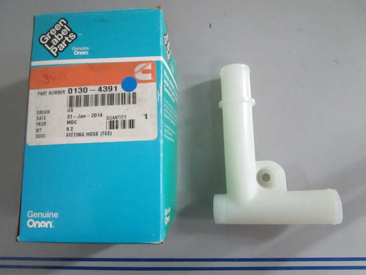 *NEW OEM* 0820 Cummins Fitting Hose Tee 0130-4391