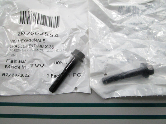 NEW OEM (LOT OF 2) 207663554 Can-Am Flange Screw 0810