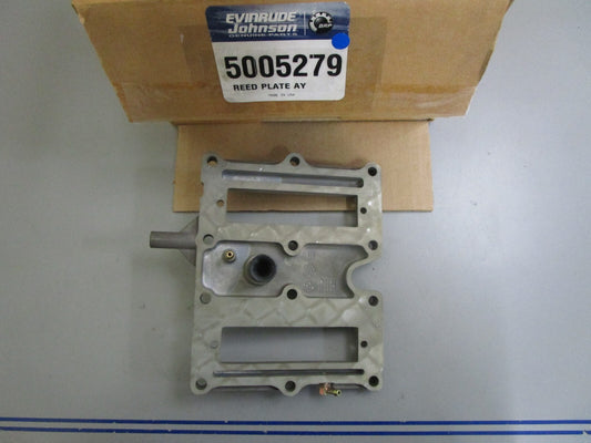*NEW OEM* 0820 OMC Johnson Evinrude Reed Plate Ay 5005279 350356