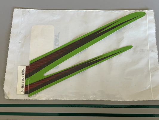 NEW OEM 4611-877 Arctic Cat Green Left Hood Vent Decal 0810