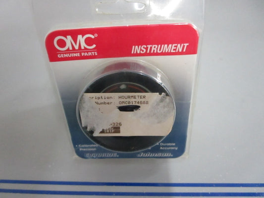 *NEW OEM* 0820 OMC Johnson Evinrude Tech Series Hourmeter 174688 0174688