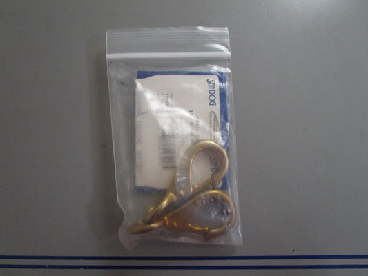 *NEW* (LOT OF 2) 0810 Sea-Dog Brass Fast Eye Boat Snap 139122-1