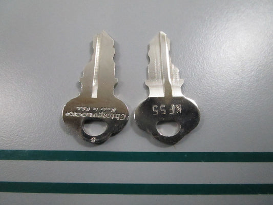 NEW OEM (LOT OF 2) 501570 0501570 OMC Johnson Evinrude Ignition Key KF55 0810
