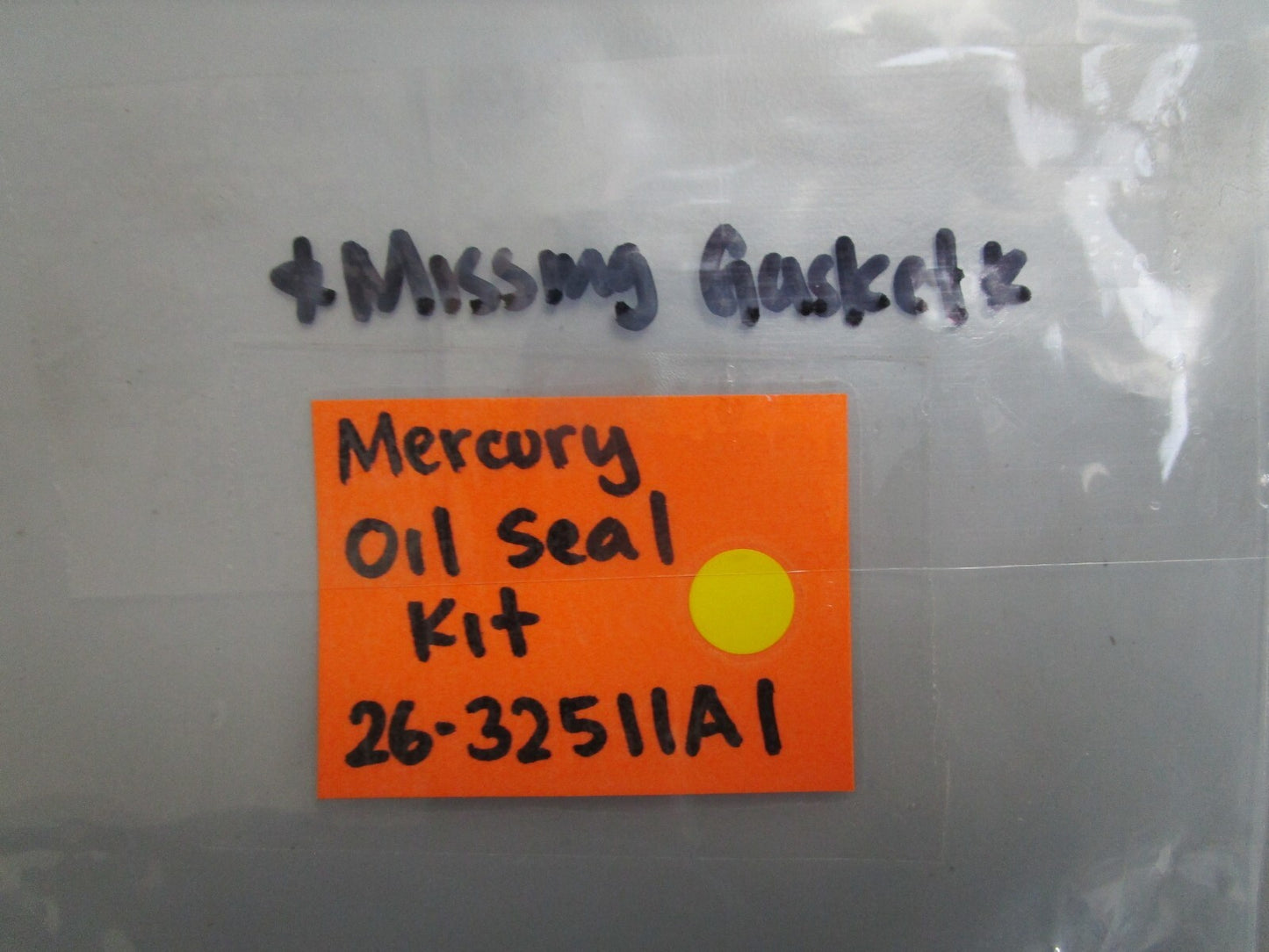*NEW OEM* 0820 Mercury Quicksilver Oil Seal Kit 26-32511A1