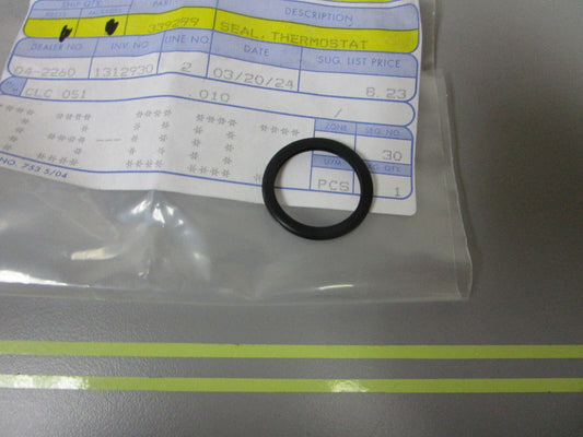 *NEW OEM* 0810 OMC Johnson Evinrude Thermostat Seal 339299 0339299