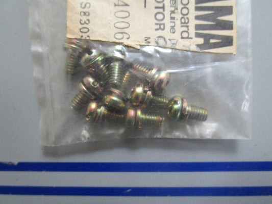 *NEW OEM* (LOT OF 10) 0810 Yamaha Screw 97802-04006-00