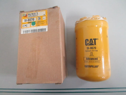 Caterpillar 5I-8670 Advanced Efficiency Hydraulic Filter Excavator NEW OEM 0820