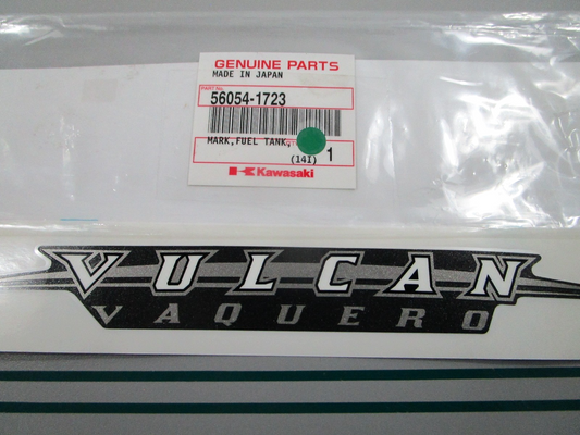 NEW OEM 56054-1723 Kawasaki Fuel Tank Mark 0810