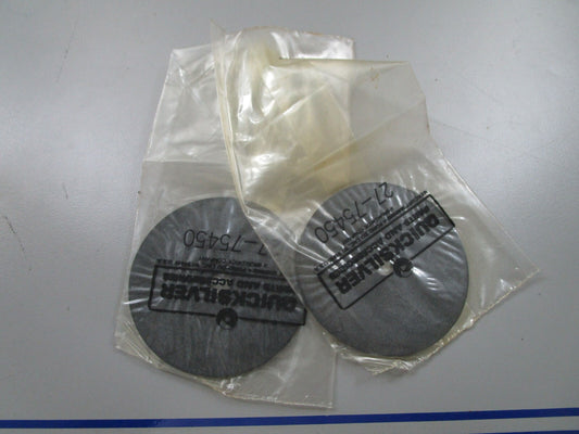 *NEW OEM* (LOT OF 2) 0770 Mercury Quicksilver End Cap Gasket 27-75450