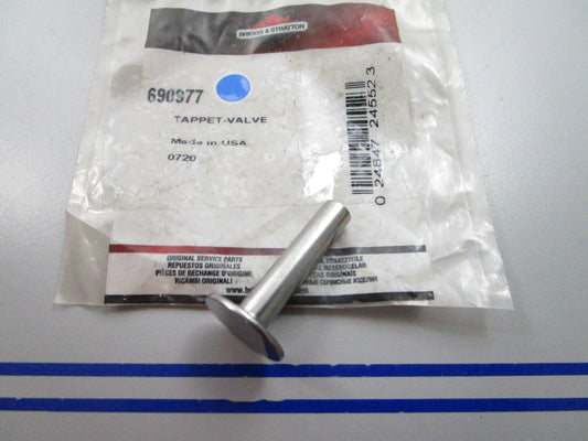 NEW OEM 690977 Briggs & Stratton Valve Tappet 0810