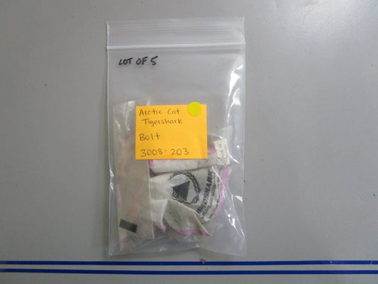 *NEW* (LOT OF 5) 0810 Arctic Cat Tigershark Bolt 3008-203