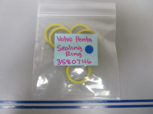 *NEW OEM* (LOT OF 5) 0810 Volvo Penta Sealing Ring 3580746