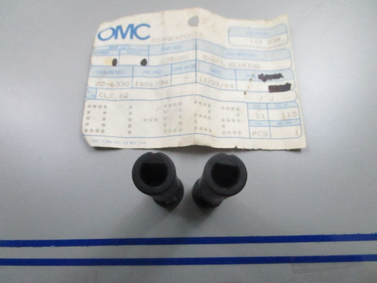 *NEW OEM* (LOT OF 2) 0810 OMC Johnson Evinrude Bearing Shaft 338080 0338080