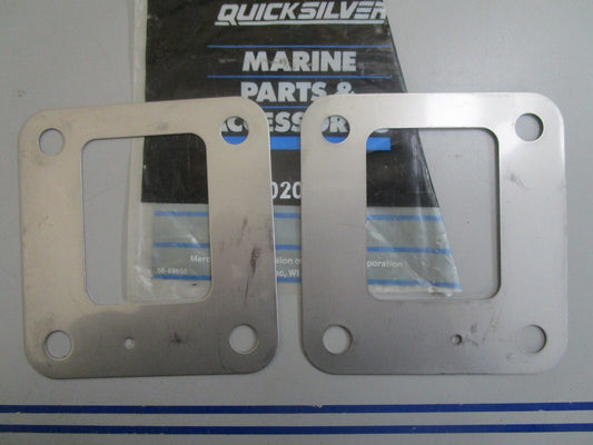 *NEW OEM* (LOT OF 2) 0810 Mercury Quicksilver Exhaust Plate 60207