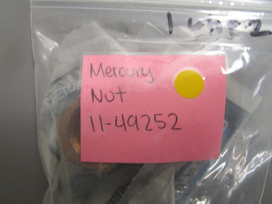 *NEW OEM* (LOT OF 2) 0770 Mercury Quicksilver Nut 11-49252