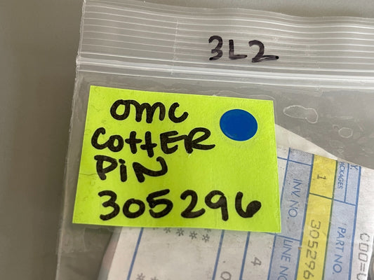 *NEW OEM* (LOT OF 2) 0810 OMC Johnson Evinrude Cotter Pin 305296 0305296