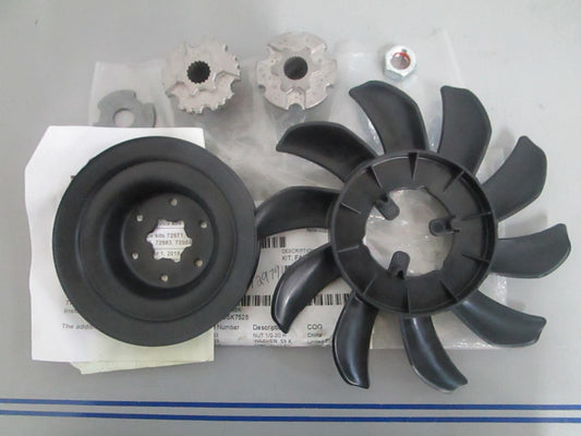 NEW OEM 72979 Hydro-Gear Fan & Pulley Kit 0820