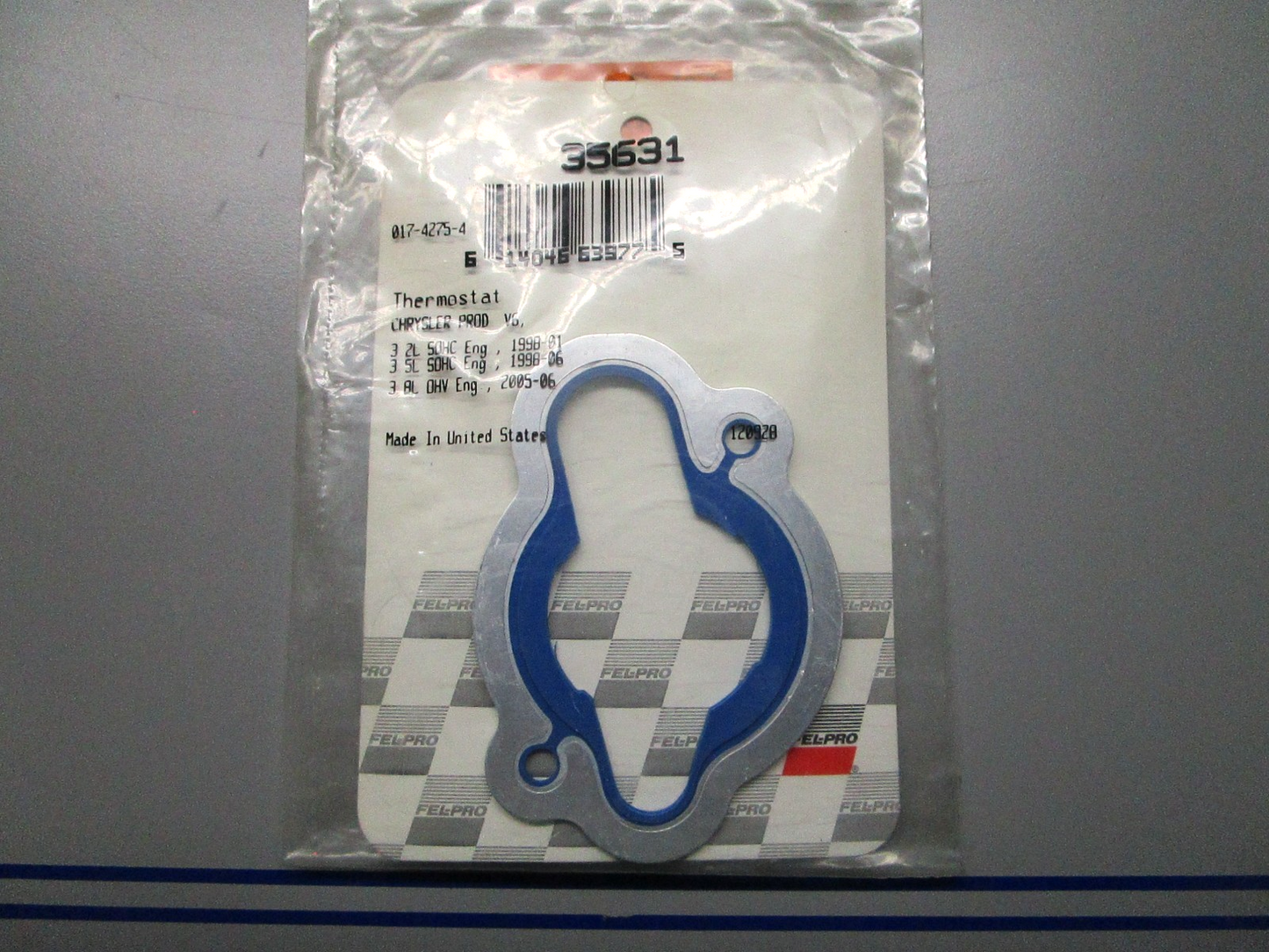 *NEW* 0810 Fel-Pro Thermostat Gasket 35631 For: Chrysler