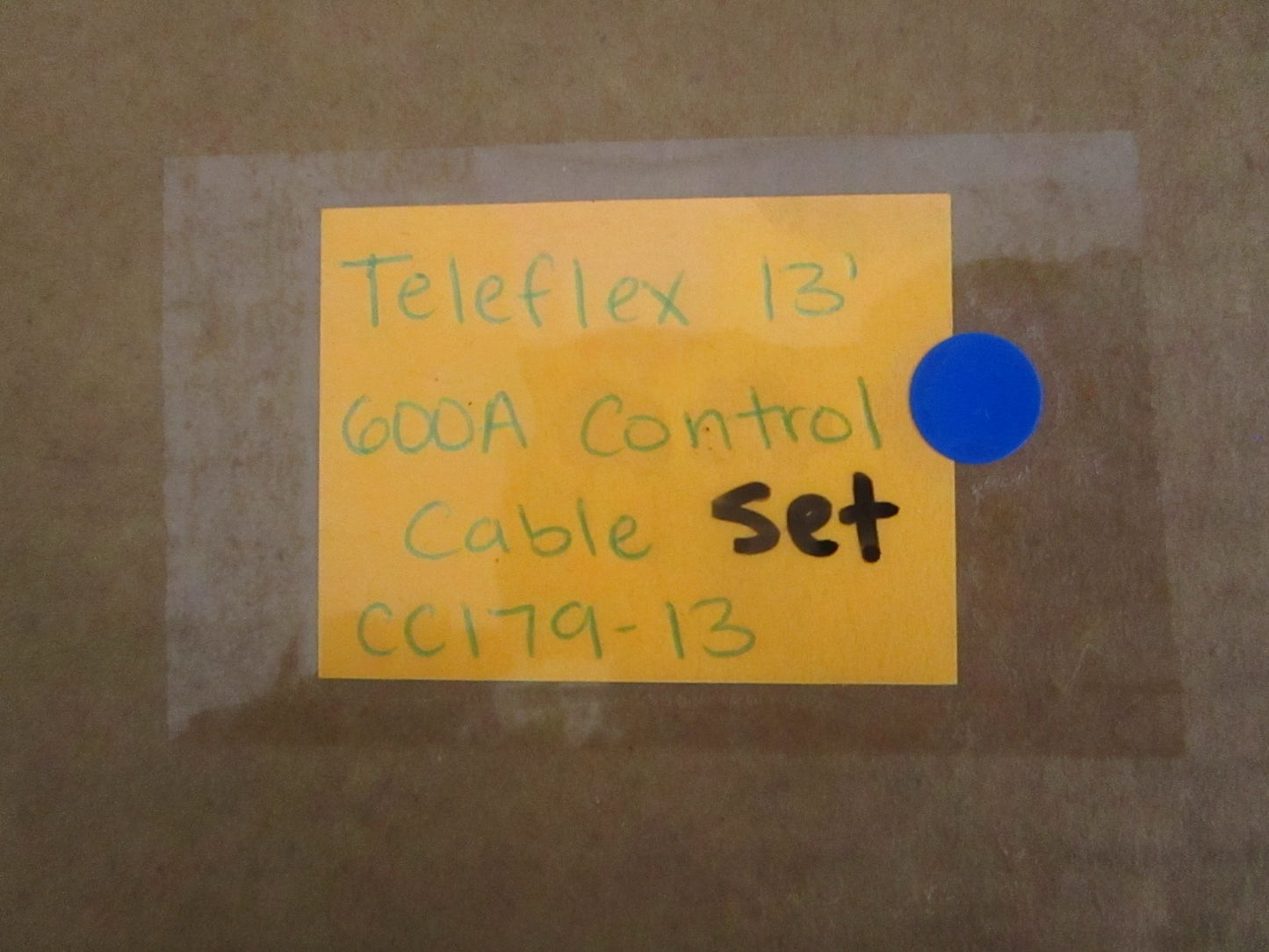 NEW OEM CC17913 CC179-13 Teleflex 13' 600A Control Cable Set 0820