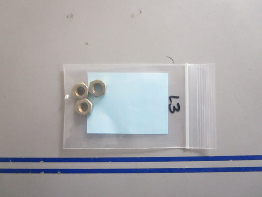 *NEW OEM* (LOT OF 3) 0810 OMC Johnson Evinrude Hexagon Nut 955781 0955781