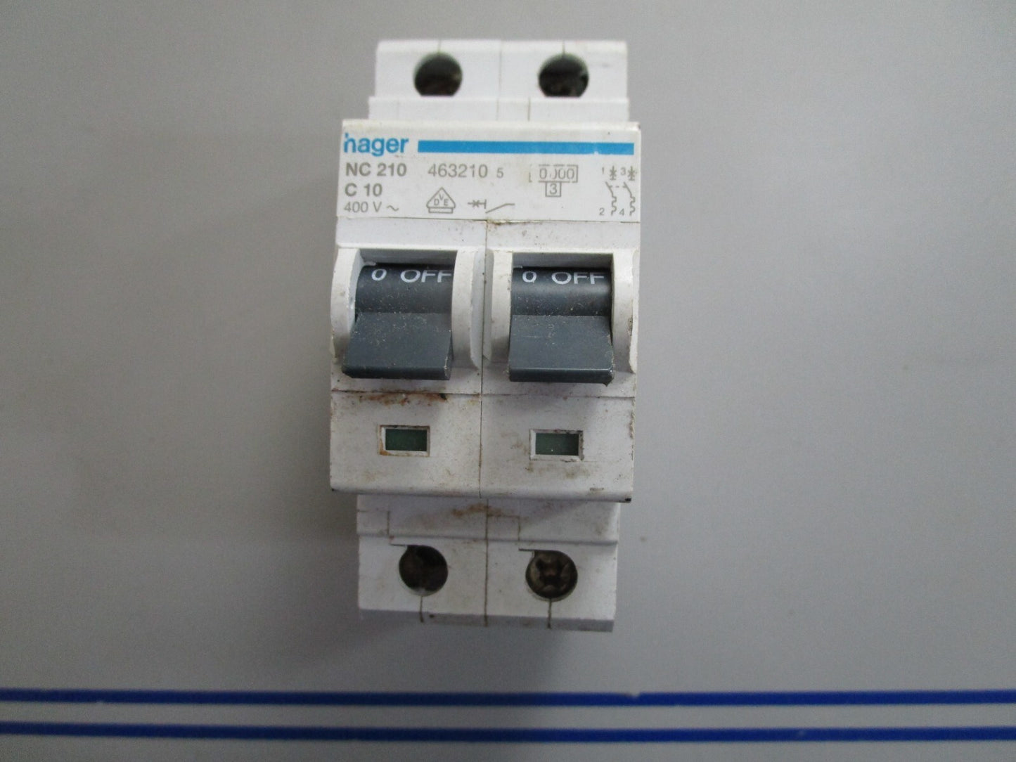 *NEW* 0820 Hager NC210 Circuit Breaker 463210