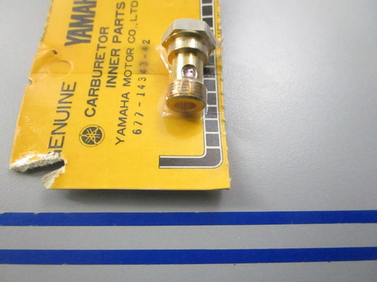 NEW OEM 677-14343-42 Yamaha Main Jet 0810