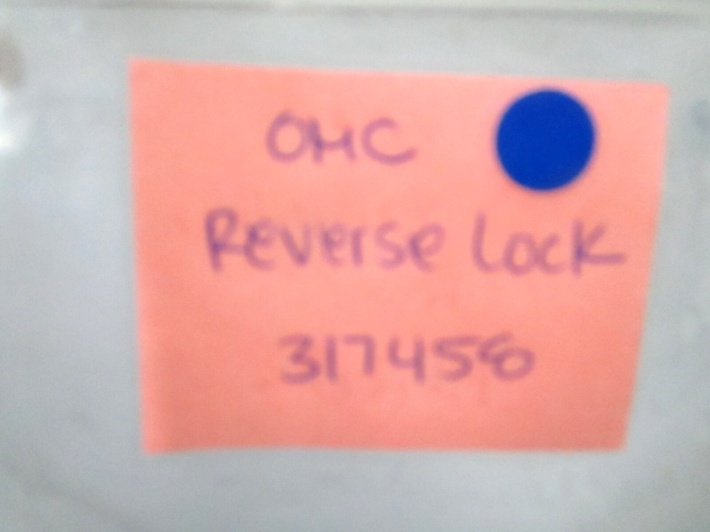 *NEW OEM* 0780 OMC Johnson Evinrude Reverse Lock 317458 0317458