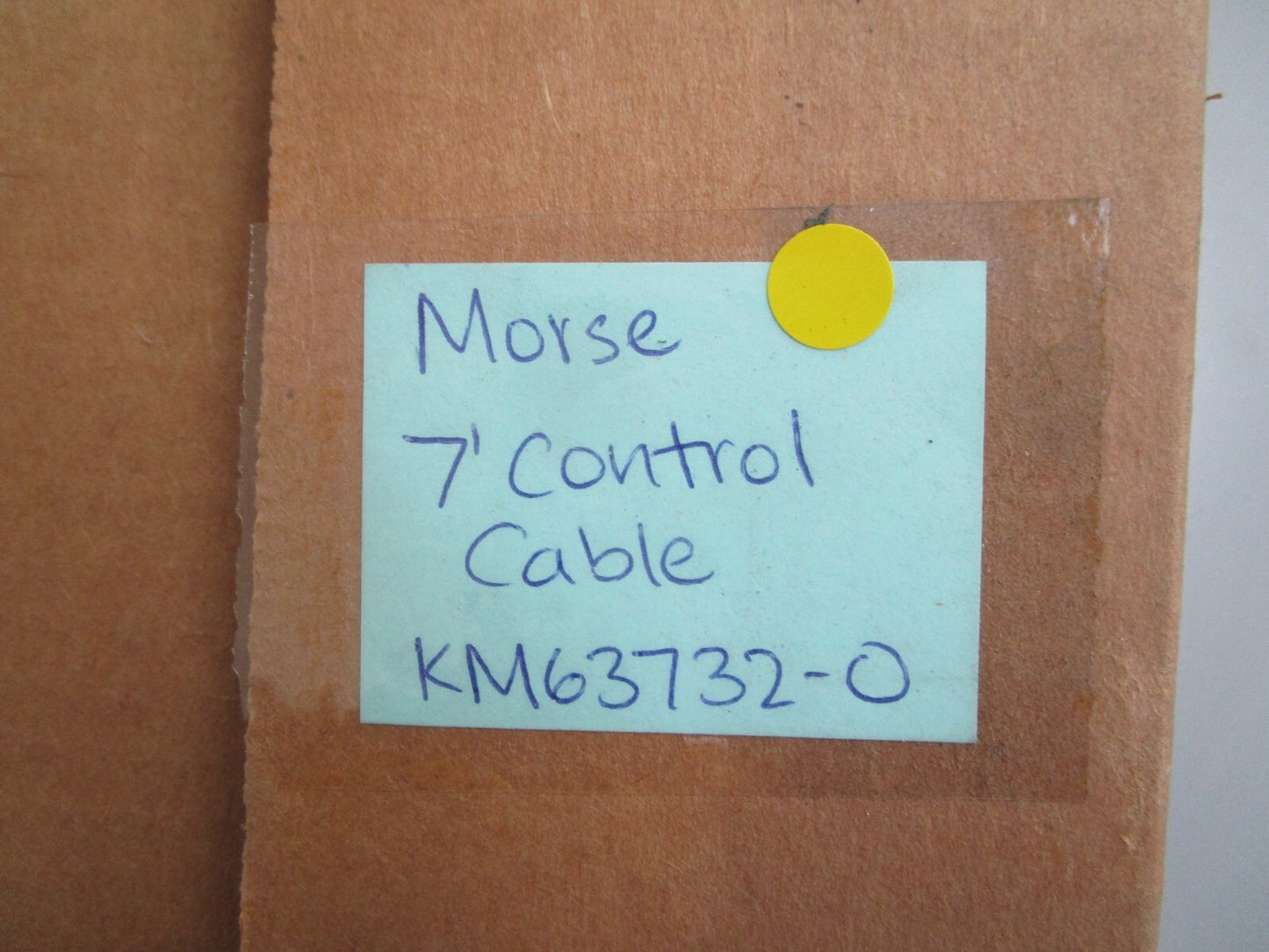 *NEW* 0820 Morse Controls 7' Control Cable KM63732-0