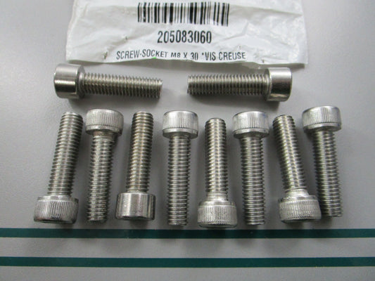 NEW (LOT OF 10) 205083060 Sea-Doo Screw 0810