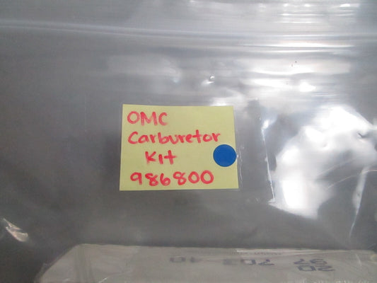 *NEW OEM* 0720 OMC Johnson Evinrude Carburetor Kit 986800 0986800