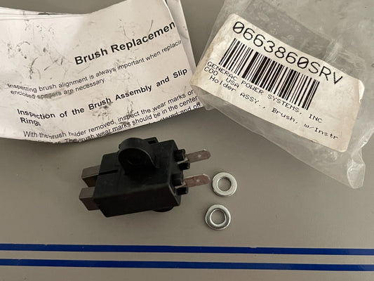 *NEW OEM* 0720 Generac Brush Holder 0663860SRV