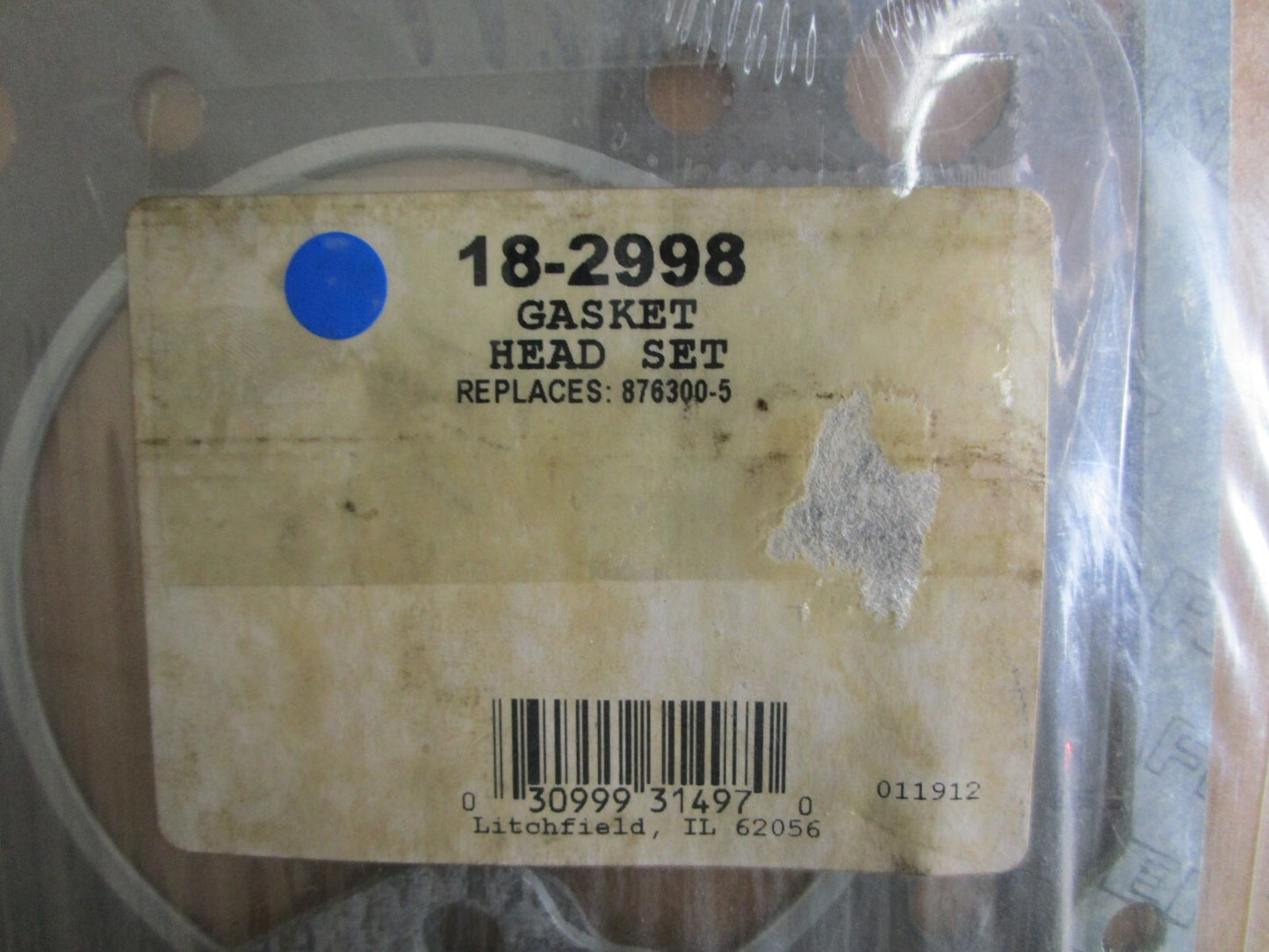 *NEW* 0820 Sierra Head Gasket Set 18-2998 Replaces: 876300