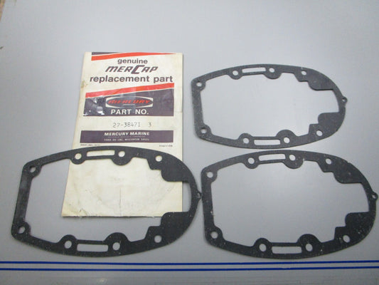 NEW OEM (LOT OF 3) 27-38471 Mercury Quicksilver Gasket 0810