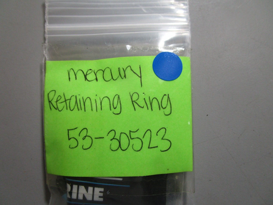 *NEW OEM* (LOT OF 2) 0770 Mercury Quicksilver Retaining Ring 53-30523