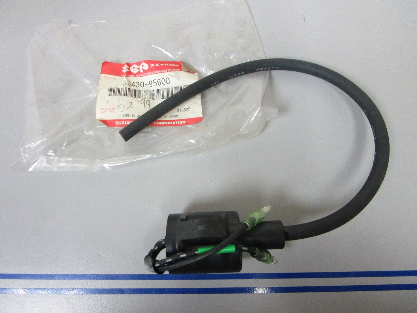 *NEW OEM* 0720 Suzuki 75hp 85hp 1988 - 2000 Ignition Coil 33430-95600