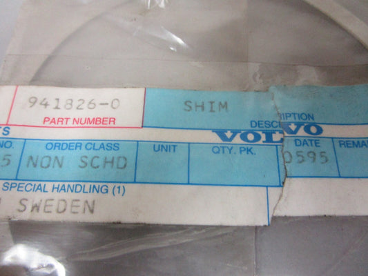 *NEW OEM* 0810 Volvo Penta Shim 941326