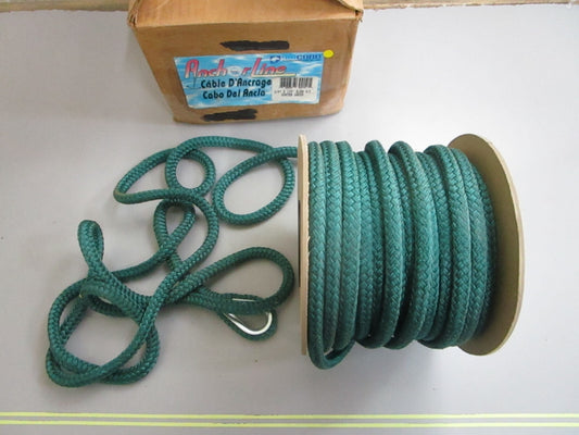 *NEW* 0820 Unicord ⅜ × 100' Green Anchor Line