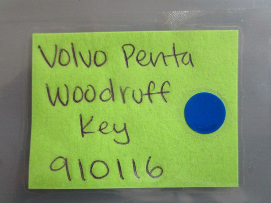 *NEW OEM* 0770 Volvo Penta Woodruff Key 910116