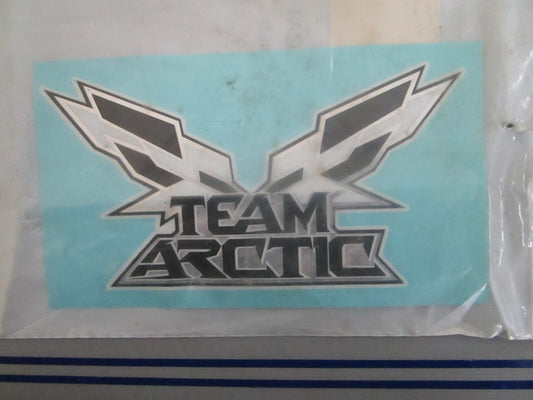*NEW OEM* 0820 Arctic Cat Team Arctic Chrome Decal 5209-019