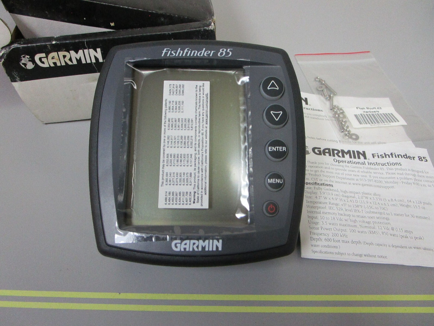 *NEW OEM* 0720 Garmin Fish Finder 85 FF85 010-00314-05 82488759