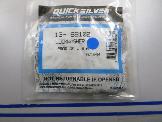 *NEW OEM* (LOT OF 2) 0810 Mercury Quicksilver Lock Washer 13-68102